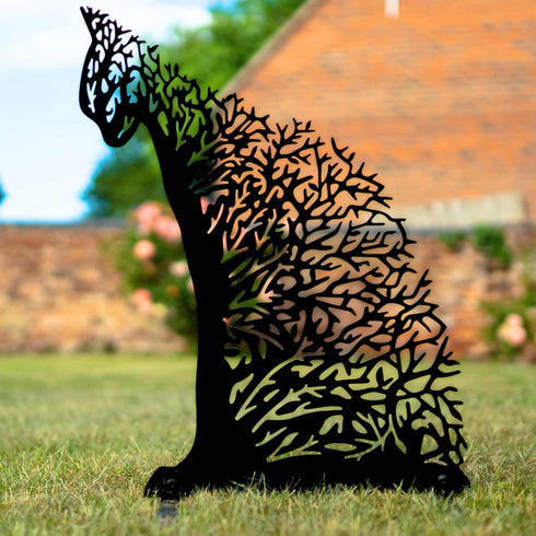 Cat Statue Garden Ornament Cat Owner Lover Gift